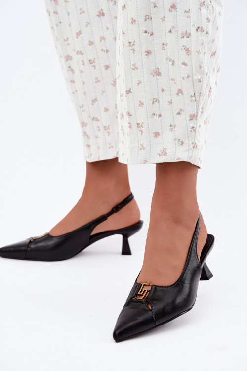Lodičky na opätku model 230718 Step in style