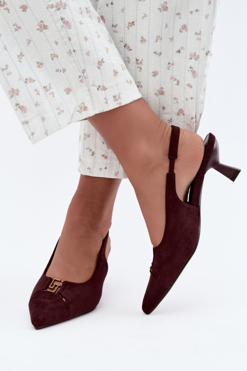 Lodičky na opätku model 230721 Step in style
