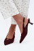 Lodičky na opätku model 230721 Step in style
