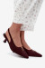 Lodičky na opätku model 230721 Step in style
