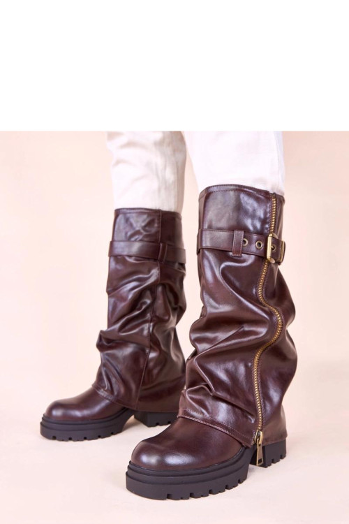 Čižmy na vysokom opätku model 230774 Solea