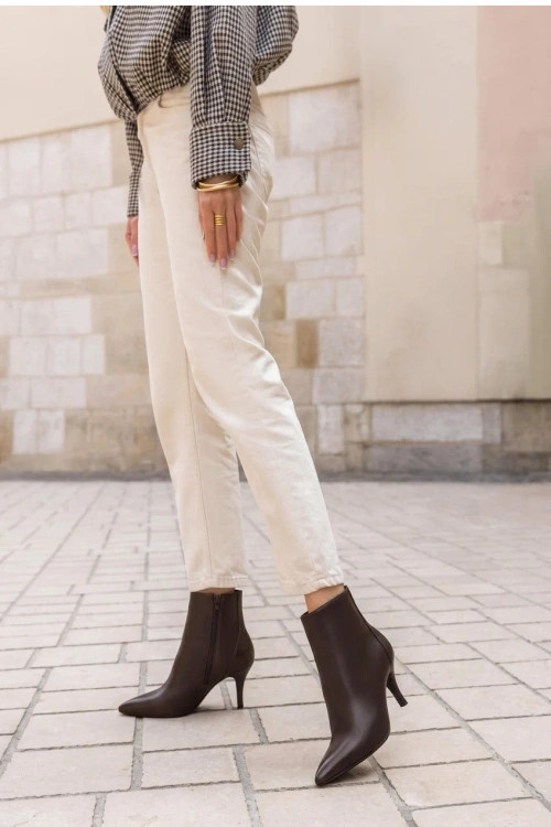 Topánky na opätku model 230929 Step in style