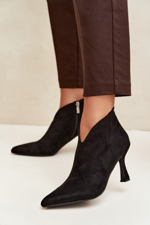 Topánky na opätku model 230932 Step in style