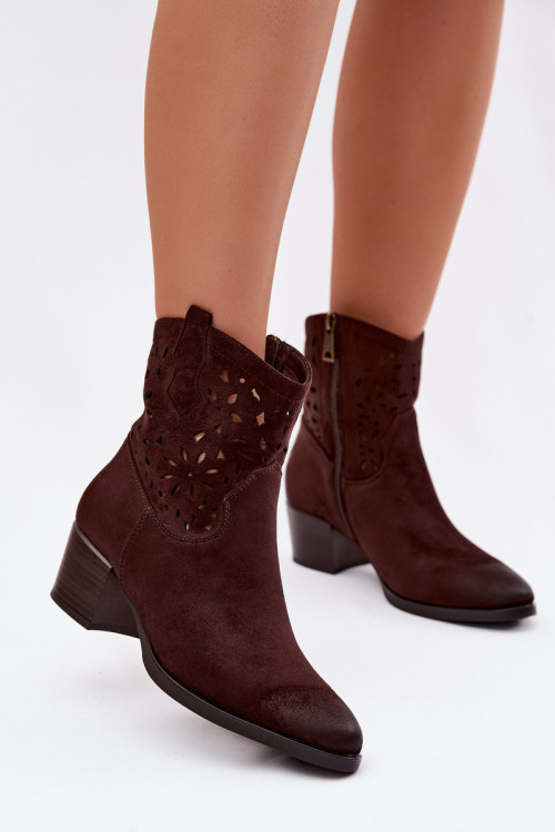 Topánky na opätku model 230938 Step in style