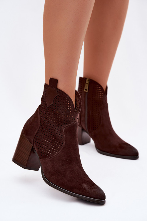 Topánky na opätku model 230940 Step in style