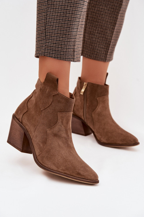 Topánky na opätku model 230942 Step in style