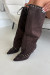 Čižmy na vysokom opätku model 230950 Step in style Čižmy na vysokom opätku model 230950 Step in style