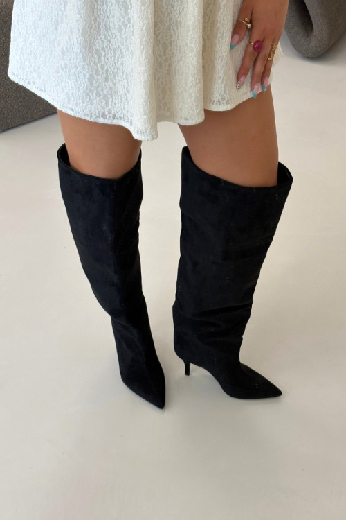 Čižmy na vysokom opätku model 230957 Step in style
