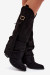 Čižmy na vysokom opätku model 230959 Step in style Čižmy na vysokom opätku model 230959 Step in style