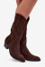 Čižmy na vysokom opätku model 230960 Step in style Čižmy na vysokom opätku model 230960 Step in style