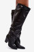 Čižmy na vysokom opätku model 230946 Step in style Čižmy na vysokom opätku model 230946 Step in style