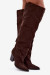 Čižmy na vysokom opätku model 230947 Step in style Čižmy na vysokom opätku model 230947 Step in style