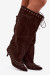 Čižmy na vysokom opätku model 230950 Step in style Čižmy na vysokom opätku model 230950 Step in style