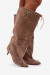 Čižmy na vysokom opätku model 230951 Step in style Čižmy na vysokom opätku model 230951 Step in style