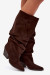 Čižmy na vysokom opätku model 230953 Step in style Čižmy na vysokom opätku model 230953 Step in style