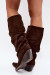 Čižmy na vysokom opätku model 230953 Step in style Čižmy na vysokom opätku model 230953 Step in style