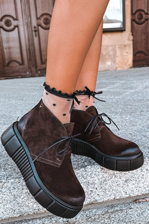Poltopánky na platforme model 231168 Step in style