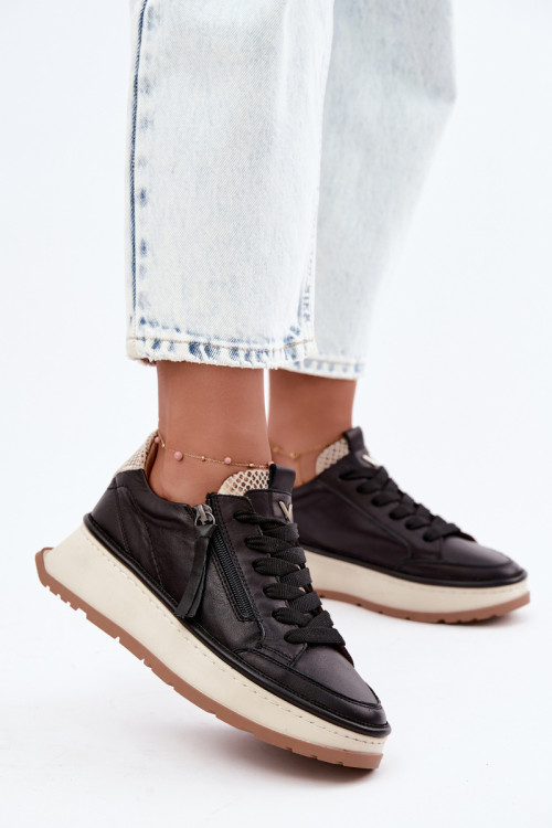 Poltopánky na platforme model 231170 Step in style