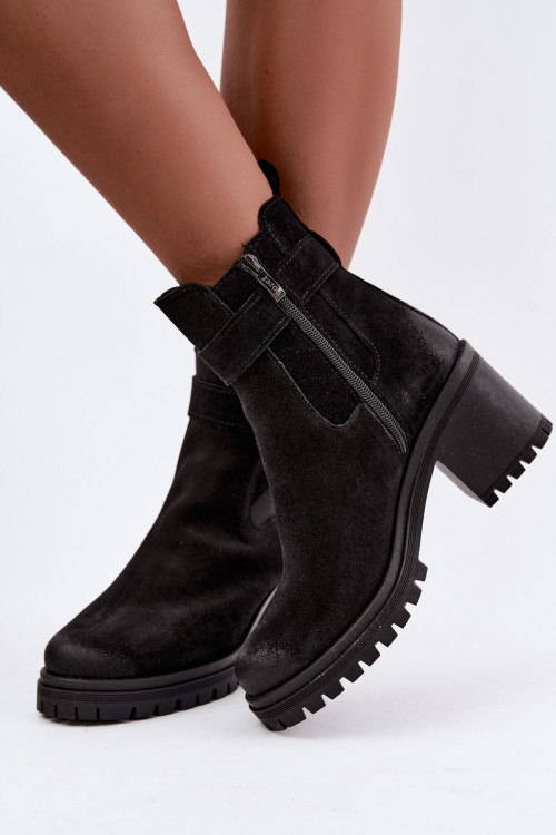 Topánky na opätku model 231195 Step in style