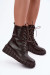 Topánky na platforme model 231184 Step in style