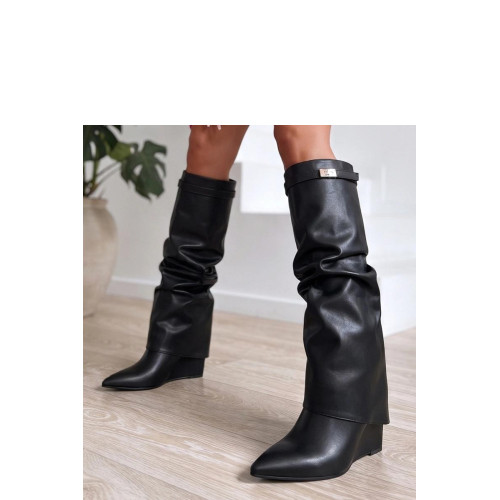Čižmy na platforme model 231422 Solea