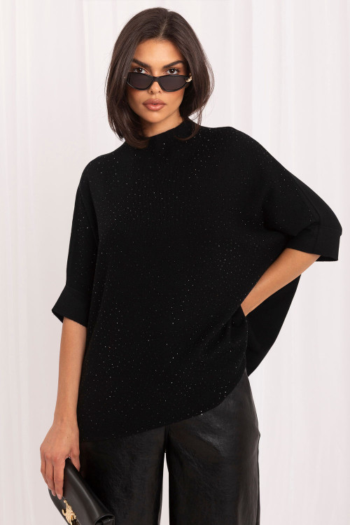 Sveter s krátkym rukávom model 231502 Italy Moda