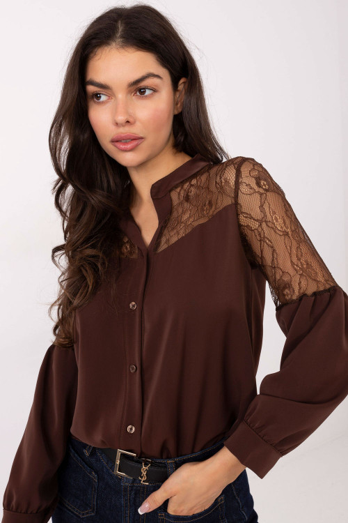 Tričko s dlhým rukávom model 231526 Italy Moda