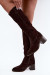 Čižmy na vysokom opätku model 232093 Step in style Čižmy na vysokom opätku model 232093 Step in style