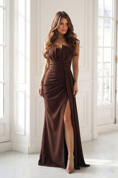 Dlhé šaty model 232330 Bicotone