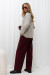 zamatové nohavice model 232404 Italy Moda zamatové nohavice model 232404 Italy Moda