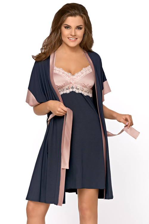 Krátky župan model 133940 Babella