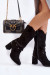 Čižmy na vysokom opätku model 173533 Step in style Čižmy na vysokom opätku model 173533 Step in style