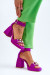 Sandále na opätkoch model 177707 Step in style Sandále na opätkoch model 177707 Step in style