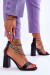 Sandále na opätkoch model 178019 Step in style Sandále na opätkoch model 178019 Step in style