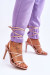 Sandále s viazaním model 179630 Step in style