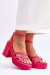 Sandále na opätkoch model 180544 Step in style Sandále na opätkoch model 180544 Step in style