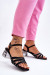 Sandále na opätkoch model 183415 Step in style Sandále na opätkoch model 183415 Step in style