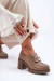 Poltopánky na opätku model 183958 Step in style Poltopánky na opätku model 183958 Step in style